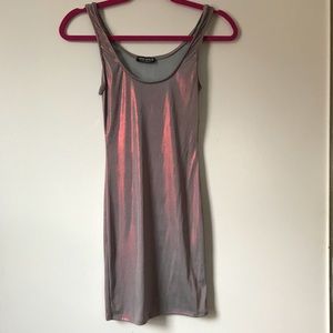 Hologram Mini Dress
